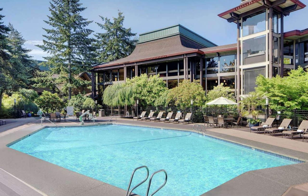 Doubletree By Hilton Seattle Airport Hotel SeaTac Bagian luar foto